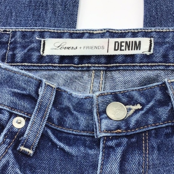 Lovers+Friends Ezra Slim BF Jean Cypress Size 24 - Picture 8 of 14